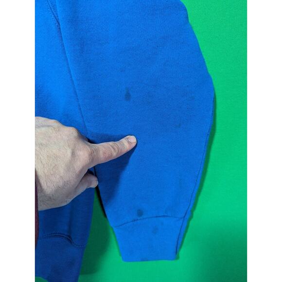 Vintage St Louis Rams Sweatshirt Adult Large NFL Football 90s Distressed Retro - Picture 4 of 16